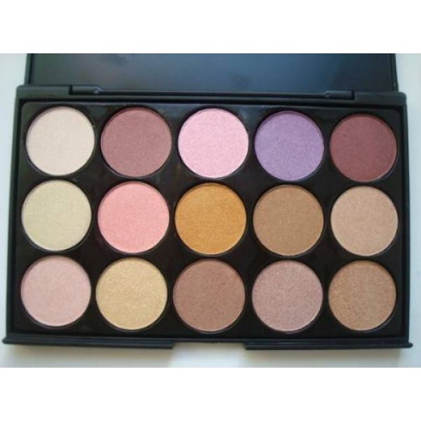 Paleta de Sombras 15 Cores Neutras